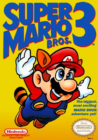 Super Mario Bros. 3 NES box art